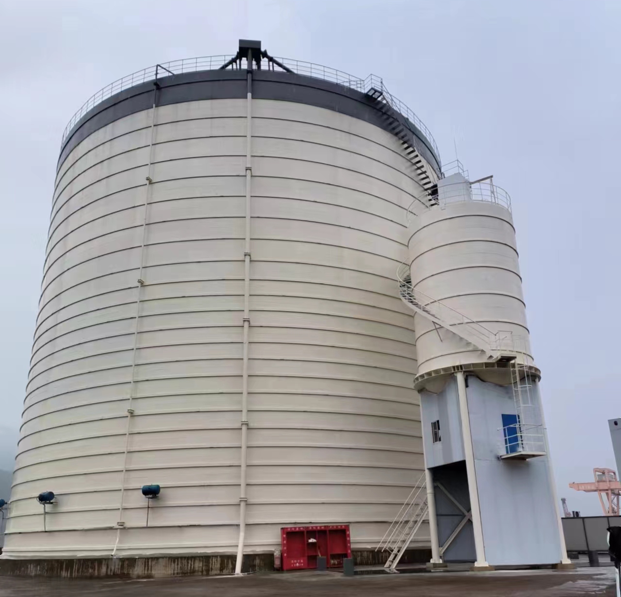 东昌府10万吨水泥钢板库